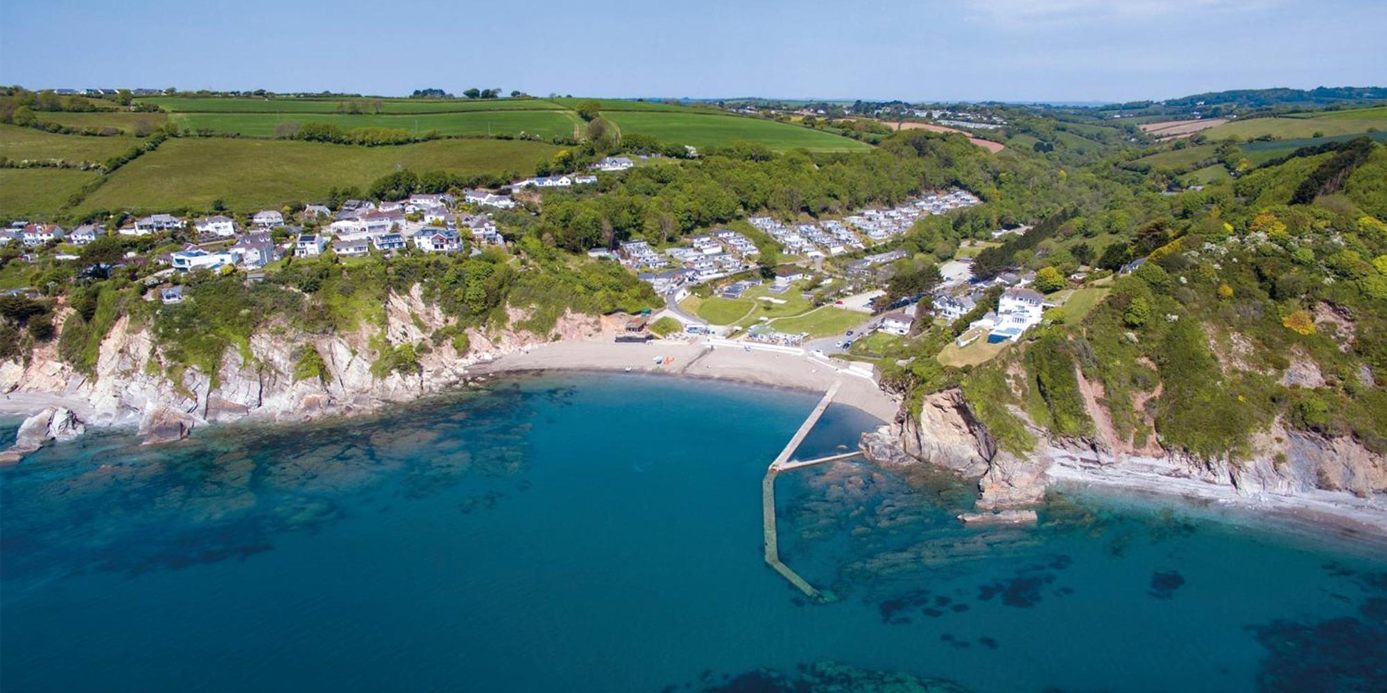 Pet Friendly Sea View Villa Millendreath Looe Kültér fotó